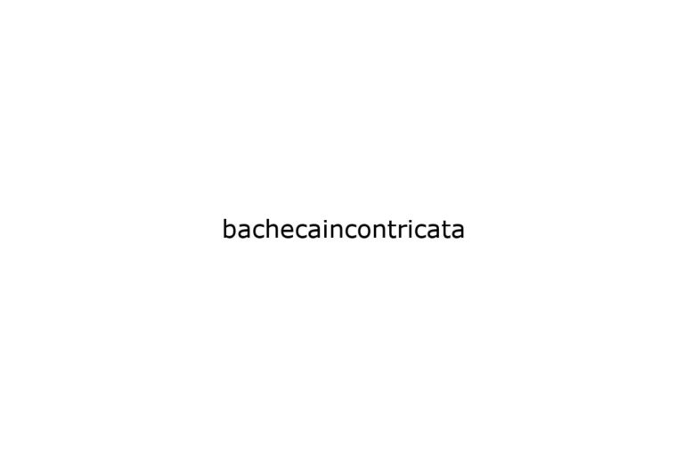 bachecaincontricata