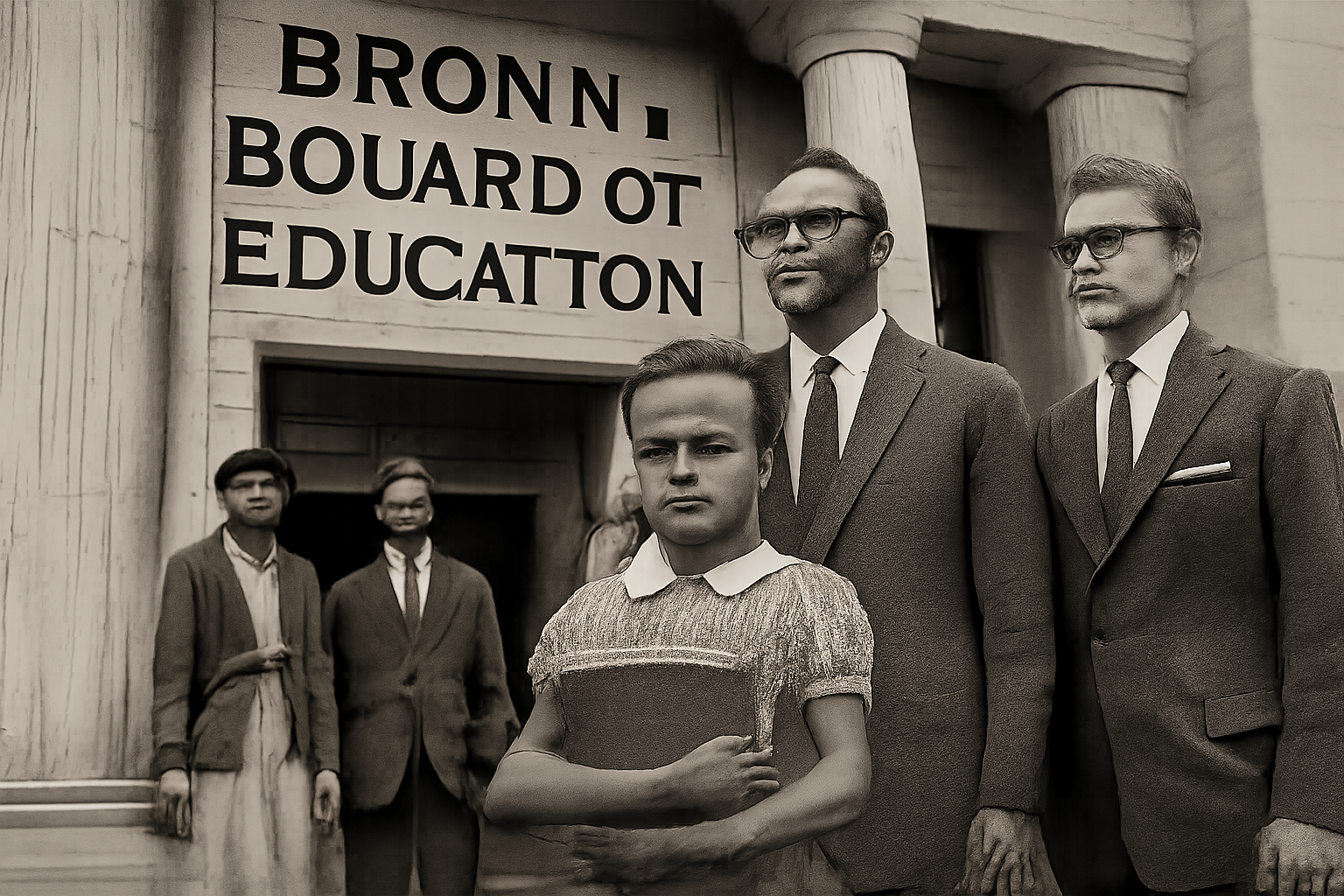 in brown v. board of education