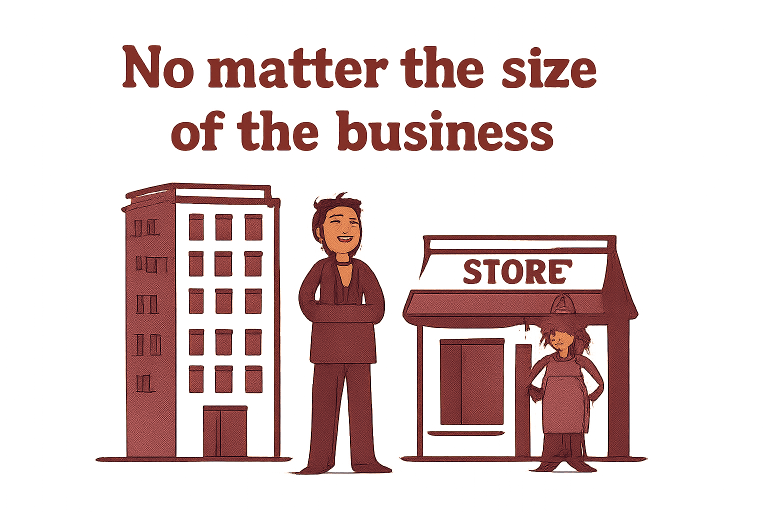 no matter the size of the business