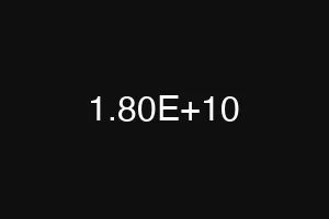 1.80E+10