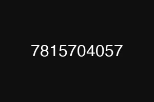 7815704057