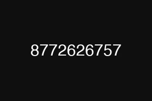8772626757