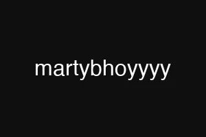 martybhoyyyy
