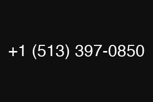 +1 (513) 397-0850