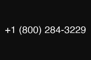 +1 (800) 284-3229