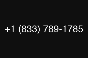 +1 (833) 789-1785