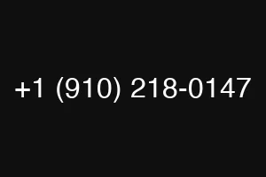 +1 (910) 218-0147