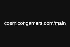cosmicongamers.com/main